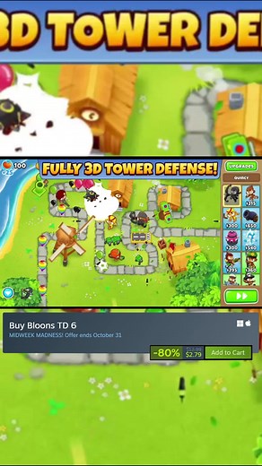 BTD6 is on Sale! #btd6 #bloons #sale #bloonstd6