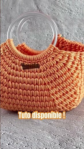 Tuto en pas à pas du sac au crochet tendance de l’été ! Le it-bag ! #sacaucrochet #tutocrochet