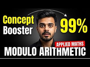 Modulo Arithmetic Concept Booster🚀| Applied Maths| Class 12th| CBSE 2026