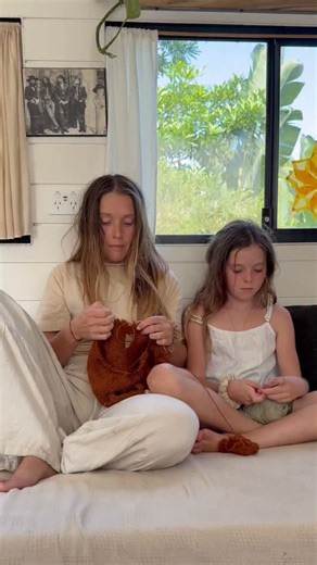 SUNDRI | Caroline & Ellyot on Instagram: "An artform that once lived in every home. Not because it was a hobby - but because it was a necessity. Today, we choose it differently. As a way to slow down. To connect. A way to step outside a world that feels fast and loud 🤍 #slowliving #knitting #connection"