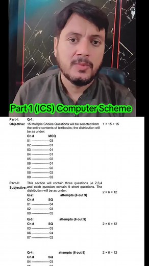 11th Class Computer Paper Kis trha aye ga✏️💯1st year/Class 11/inter part 1 Computer Alp Smart Syllabus Pecta pairing scheme/paper Pattern/scheme Board Exam 2026📚📕✅ #Class11ComputerSyllabus #11thcomputerscience #punjabboard #Exam2026 #1styearComputerPaperPatternscheme2026 11th Computer Paper Pattern|Computer New smart syllabus Scheme Class 11| 1st year Computer Guess 2026 11th Computer Paper Pattern 2026 |Computer According New Book Smart/short/Reduce Syllabus Scheme Class 11| 1st year Compute