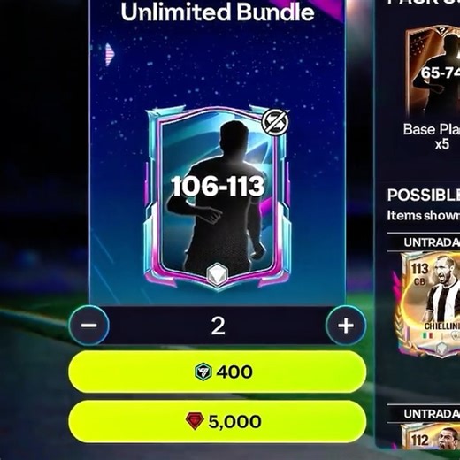 Pack 5000 gem #eafc24 #shorts #eafifa #fifamobile #fifa23 #fcmobile24 #fifa22 #fifa21 #easports