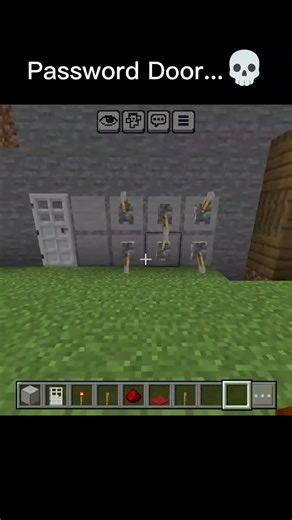 Minecraft Password Door (Montagem Hikari) #shorts#minecraft#danganronpa