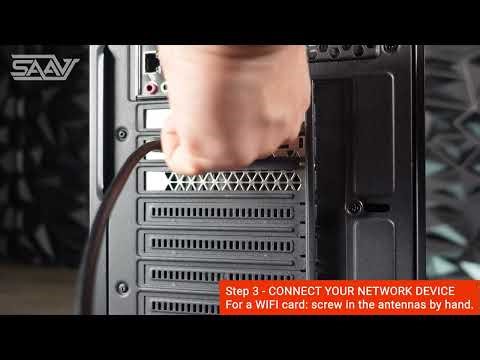 Setup - How to connect and setup your Gaming PC.