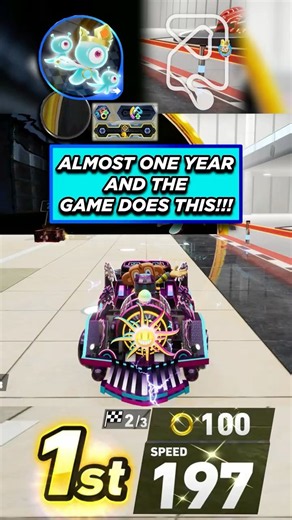 ALMOST ONE YEAR OLD AND THE GAME DOES THIS!!! | Sonic Racing: CrossWorlds WORLD MATCH Highlight