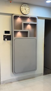 Wall mounted dining table #designer #trending #new #interiordesign for more details call on 7977823314 | The Furniture World