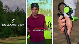 SquareSet Golf Swing Trainer | Instant Feel-Based Feedback | Fixes Your Contact and Gives You Pro-Level Clubface Control