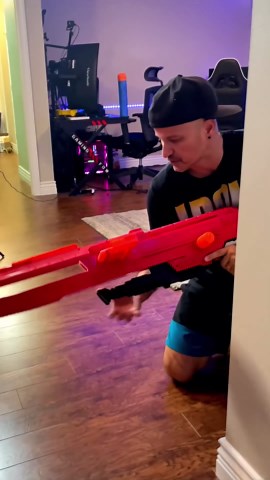 Nerf TASER 😂 #shorts