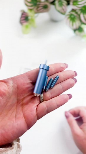 1.3K views · 20 reactions | Foiling Tool for Cricut - one I don’t use often and get frustrated with every time. Are you a fan? This tip comes with three different sizes, a fine point, medium, and the bold. Make sure to pull your foil very tight when you are using this blade because if everything’s not perfect, I promise you it’s not going to look that great. stay crafty #cricutfoiltransfer #cricuttips #foiling #papercrafttutorial #cricutforbeginners | Dinosaur Mama SVG | Facebook