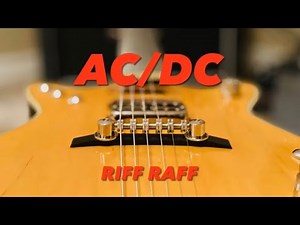 AC/DC Riff Raff (Malcolm Young Guitar Lesson)