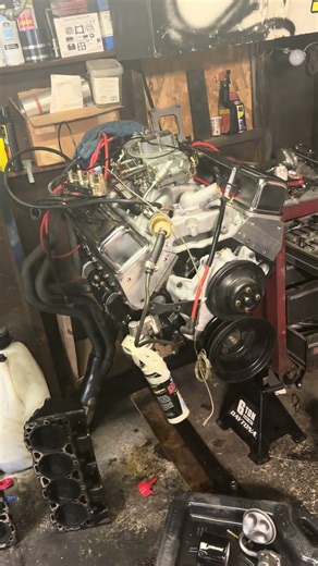 Out with the 350. 383 Stroker in a 81’ z28