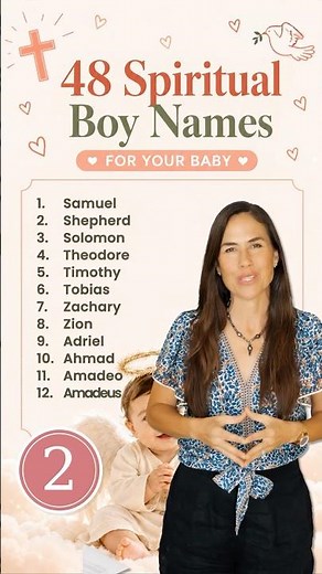 48 More Spiritual Boy Names for Your Baby | Part 2