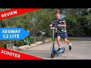 Segway Ninebot C2 Lite Review - Best Electric Scooter for Kids?