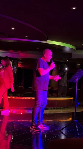 Cruise ship karaoke