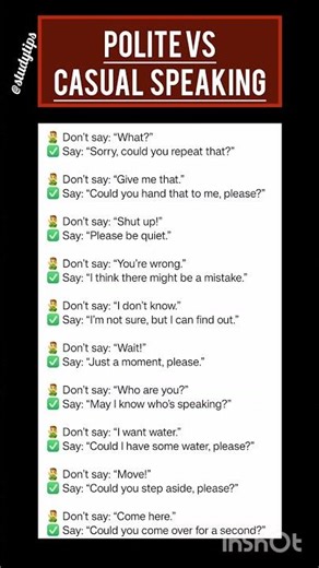 “Polite vs Casual Speaking — Upgrade Your Communication Skills!”, ‪@studytips-p9n‬