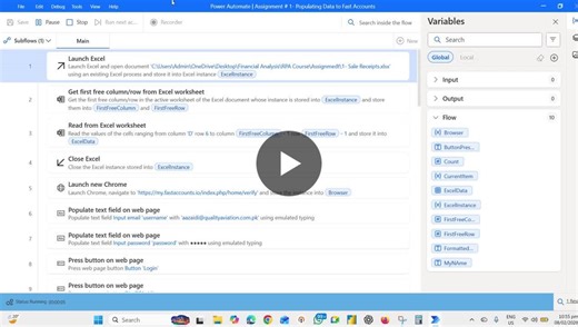 #powerautomate #ai #automation #rpa #daab #icap #continuouslearning | Syed Abid Ali Zaidi (ACA)