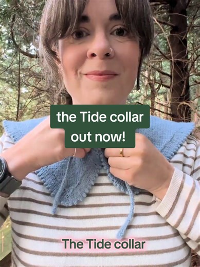 The Tide collar is an oversized, detachable collar, making it the perfect accessory to any outfit! I've been adding it to all my sweaters this winter to add something extra to my look! Knit with one skein on 4ply yarn, the knitted collar is constructed in 4 parts, starting with the back, including modification options to length, before working both sides of the front of the collar and finally adding the picot edging. You can find the pattern through my website, Etsy and Ravelry. Until March 2, 2