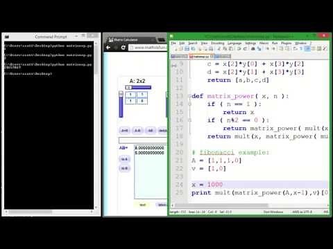 Matrix Exponentiation 1: Fibonacci Numbers