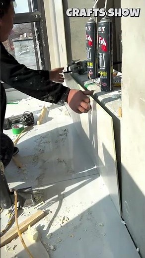 Ceramic Tile Installation on a Concrete Surface