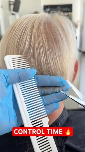 CONTROL TIME SHORT PIXIE HAIRCUT: Complete Tutorial Linked Below! 🔥🔥🔥