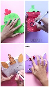 35K views · 448 reactions | DIY 4 Easy Gift Pouch Ideas #diy #diyvideos #diycrafts #diytutorial #easydiy #artandcraft #giftideas #gifting #gifts #giftpouch #pouches #pouchbag #CraftingIdeas #crafts #crafting #foamsheetcraft #handmadegifts #howto #tutorials | D.I.Yay | Facebook