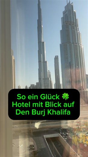 Hotel with a view of the Burj Khalifa 😇 #dubai #vae #burjkhalifa #burjkhalifadubai #holiday #shorts