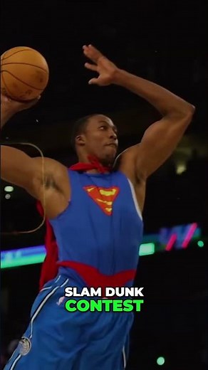 Dwight Howard's CRAZY 2008 Superman Dunk Contest!