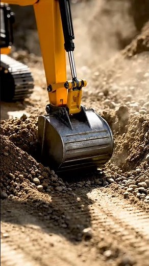 Watch This Excavator Dig Like a Pro! 🚧 Heavy Machinery Action!