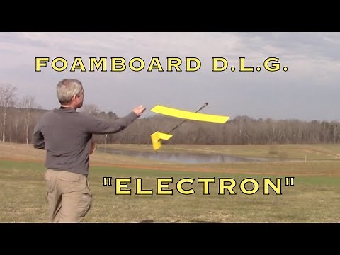 Foamboard Discus Launched Glider