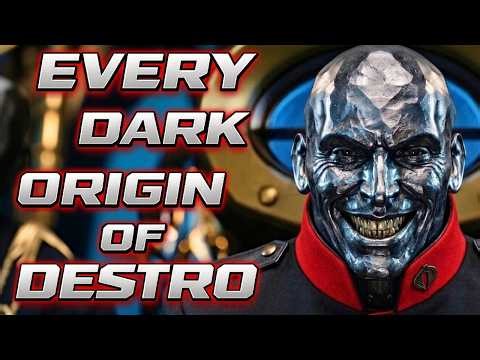 Every Dark & Disturbing Origin Of Destro from G.I. Joe – Explained - Man Without A Face!