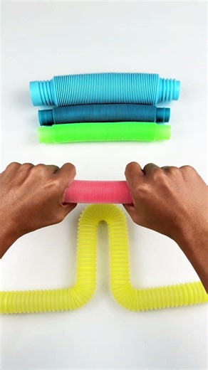 Creating Style Color Crunchy Sound POP-TUBE #diy #satisfyingvideos #relaxing #oddasmr #poptubesounds