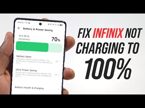 How to Fix Infinix Battery Not Charging to 100%