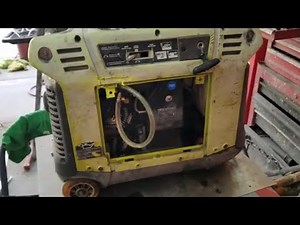 Ryobi inverter generator replacing fuel hoses pull cord
