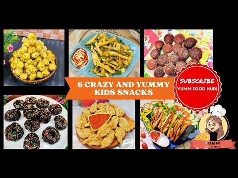 6 Crazy 🤪 & Yummy 😋 Kids Snacks That’ll Blow Your Mind 💥🍭