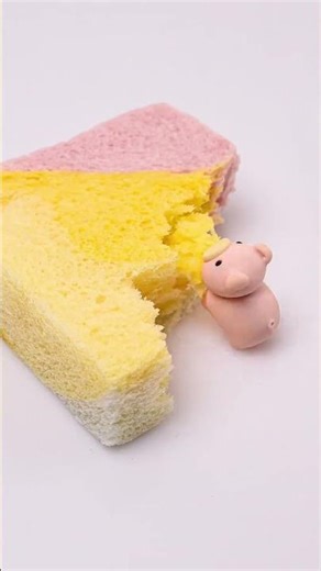 🐷Look How Good My Piggy is at Eating! #shorts #stopmotion #mukbang #funny #animatio #cute