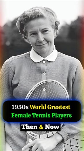 World Greatest Female Tennis Players of the 1950s🎾🔥Forgotten Legends! #tennis #shorts