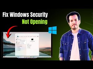 How To Fix Windows Security Not Opening in Windows 11 Step by Step