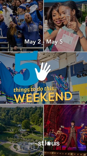 4K views · 28 reactions | It’s almost the weekend and St. Louis has the fun. Here are ️ things to do: https://explstl.us/4a1cjTS | Explore St. Louis | Facebook