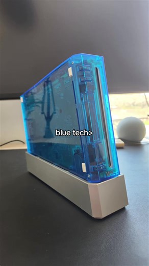 something abt the transparent blue>💙💙 #vintagetech #ipod #2000snostalgia #nintendo3ds #ps2