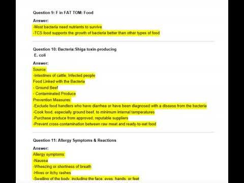 SERVSAFE The Big Six Pathogens Exam Questions 2026 🦠🔥 | 55 Q&A for Guaranteed Success 🎯📚