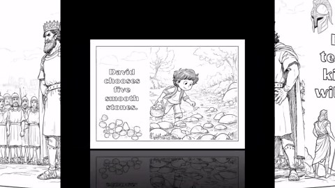 David and Goliath Bible Story Sequencing Coloring Pages Printable Bible Lesson Fun Coloring for Kids Sunday School Homeschool Bible Activity - Etsy