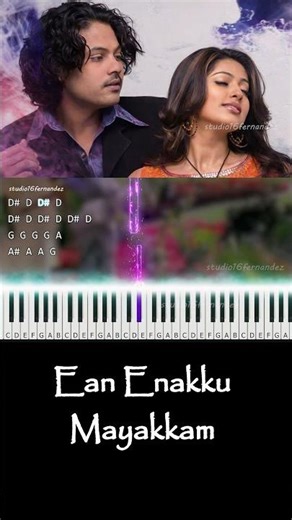Ean Enakku Mayakkam Keyboard Cover | Piano Notes | Vijay Antony | Fernandez 2