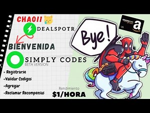 🔴 SIMPLYCODES | Reemplazo de Dealspotr 2022 |Todo lo que tienes que Saber | Simply Codes