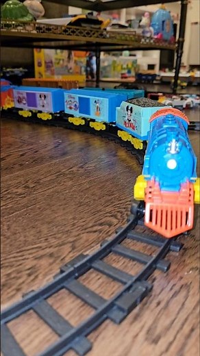 Lionel Disney 100 Years of Wonder Celebration Mini Battery-Operated Train Set