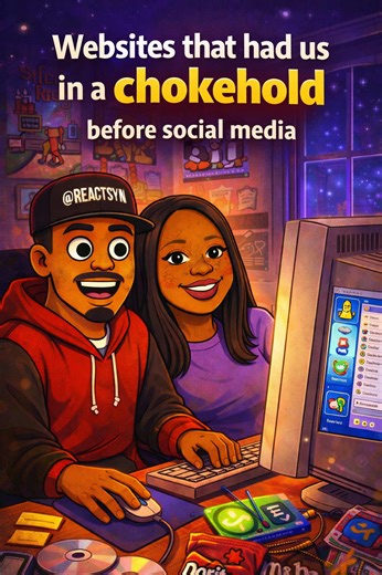 Before Instagram… before TikTok… before YouTube runs… THESE websites had us glued to the computer for HOURS 😭 You couldn’t tell me NOTHING when I was on MySpace, LimeWire, or Yahoo Games 😂 Whole childhood wasted on these sites and I’d do it again. Which one had YOU in a chokehold?? Comment the one you lived on 👇 nostalgia websites early internet 2000s kids childhood memories myspace flash games old school internet throwback websites