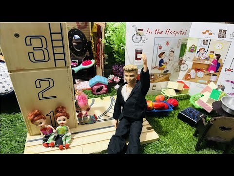 Barbie Doll house toys All Day Routine In Indian Village/kajol Ki Kahani 432 video/Barbie Doll Story