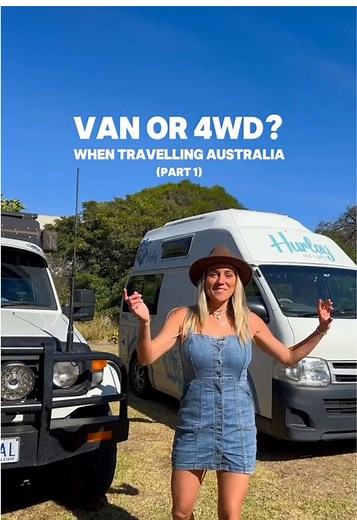 Van or 4WD for Australian Travel: A Detailed Comparison