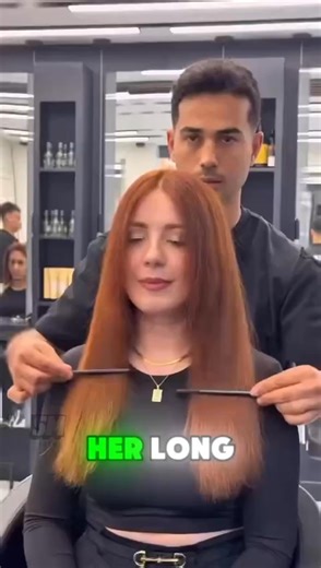 She walked in for just a simple haircut… but what happened next? 😱 No one saw this transformation coming! ✨ The result will leave you speechless — full reveal in the comments 👇👇👇 | The Titan Trim