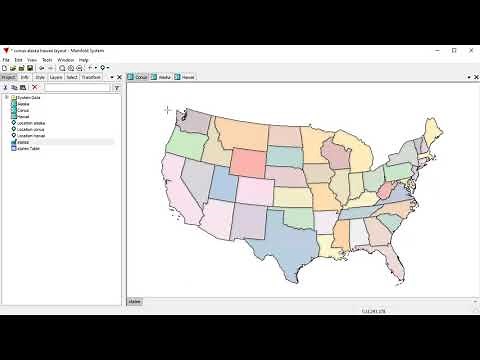 Create a Layout with 48 States, Alaska and Hawaii