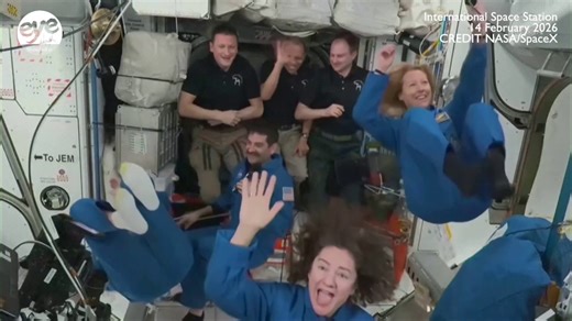 NASA SpaceX Crew-12 Arrival: Extended Views | International Space Station FriendsofNASA.org: NASA astronauts Jessica Meir and Jack Hathaway, European Space Agency (ESA) astronaut Sophie Adenot of France, and Roscosmos cosmonaut Andrey Fedyaev of Russia have entered the International Space Station after opening the hatches at 5:14 p.m. EST, February 14, 2026, between the International Space Stationand the SpaceX Dragon spacecraft. Meir, Hathaway, Adenot, and Fedyaev now join Expedition 74 crew, i